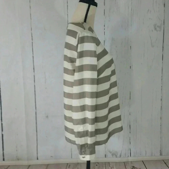 Vince Camuto Striped Blouse - Picture 3 of 6